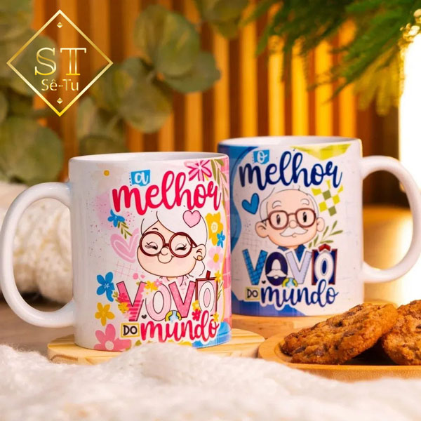 Taza de la mejor abuela del mundo